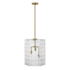 Savoy House - 7-6209-3-322 - Three Light Pendant - Reddick - Warm Brass
