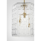 Savoy House - 7-6209-3-322 - Three Light Pendant - Reddick - Warm Brass