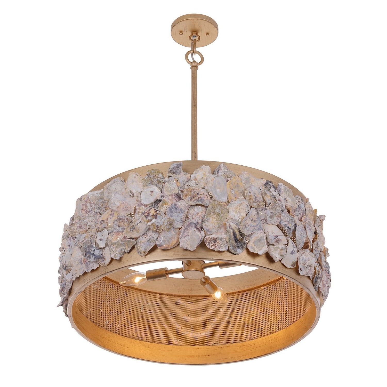 Savoy House - 7-8401-4-342 - Four Light Pendant - Leanne - Chandon