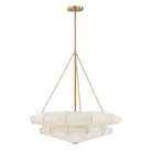 Savoy House - 7-9153-3-322 - Three Light Pendant - Coppell - Warm Brass
