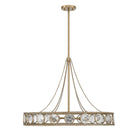 Savoy House - 7-9380-6-338 - Six Light Pendant - Cologne - Opulent Gold