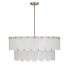 Savoy House - 7-9800-10-127 - Ten Light Pendant - Ashton - Noble Brass