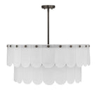 Savoy House - 7-9800-10-15 - Ten Light Pendant - Ashton - Mediterranean Bronze
