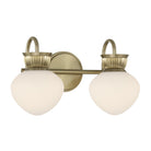 Savoy House - 8-1028-2-127 - Two Light Bathroom Vanity - Melbourne - Noble Brass