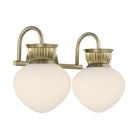 Savoy House - 8-1028-2-127 - Two Light Bathroom Vanity - Melbourne - Noble Brass