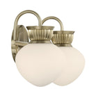 Savoy House - 8-1028-2-127 - Two Light Bathroom Vanity - Melbourne - Noble Brass