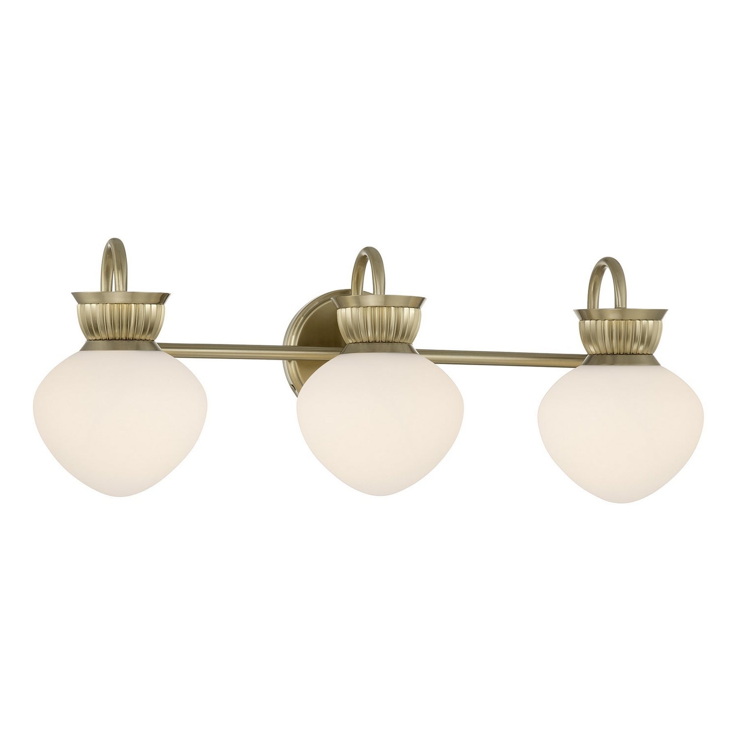 Savoy House - 8-1028-3-127 - Three Light Bathroom Vanity - Melbourne - Noble Brass