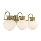 Savoy House - 8-1028-3-127 - Three Light Bathroom Vanity - Melbourne - Noble Brass
