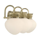 Savoy House - 8-1028-3-127 - Three Light Bathroom Vanity - Melbourne - Noble Brass