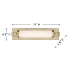 Savoy House - 8-3303-18-127 - LED Bathroom Vanity - Parker - Noble Brass