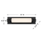 Savoy House - 8-3303-18-335 - LED Bathroom Vanity - Parker - Black Lustre
