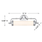 Savoy House - 8-3309-18-11 - LED Bathroom Vanity - Keller - Chrome