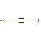 Savoy House - 8-8888-30-BK - LED Vanity - Colt - Matte Black