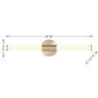 Savoy House - 8-9999-24-BR - LED Vanity - Connor - Brass