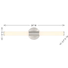 Savoy House - 8-9999-24-SN - LED Vanity - Connor - Satin Nickel