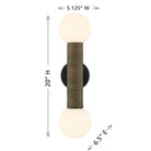 Savoy House - 9-4081-2-BK - Two Light Wall Sconce - Jarrell - Matte Black