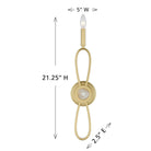 Savoy House - 9-4100-1-328 - One Light Wall Sconce - Minette - Spun Gold