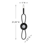 Savoy House - 9-4100-1-89 - One Light Wall Sconce - Minette - Matte Black