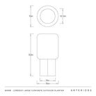Arteriors - AVS15 - Outdoor Planter - Lorenzo - Matte Black