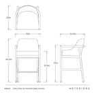 Arteriors - FSS17 - Outdoor Bar Stool - Chilton