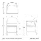 Arteriors - FSS18 - Outdoor Counter Stool - Chilton