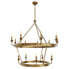 Robert Abbey - 269 - 14 Light Chandelier - William - Lacquered Burnished Brass