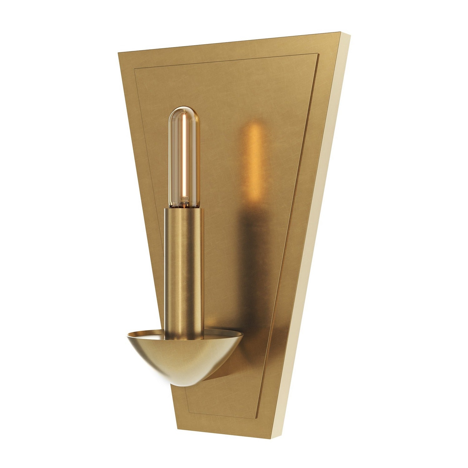 Robert Abbey - 2954 - One Light Wall Sconce - Goldie - Lacquered Burnished Brass