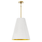 Robert Abbey - 494MDY - Four Light Pendant - Chrissy - Matte Gold Interior w/Modern Brass