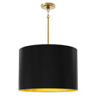 Robert Abbey - 496MOS - Four Light Pendant - Jack - Matte Gold Interior w/Modern Brass