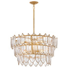 Fredrick Ramond Canada - FR32604DA - LED Chandelier - Amira - Distressed Brass