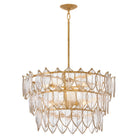 Fredrick Ramond Canada - FR32604DA - LED Chandelier - Amira - Distressed Brass