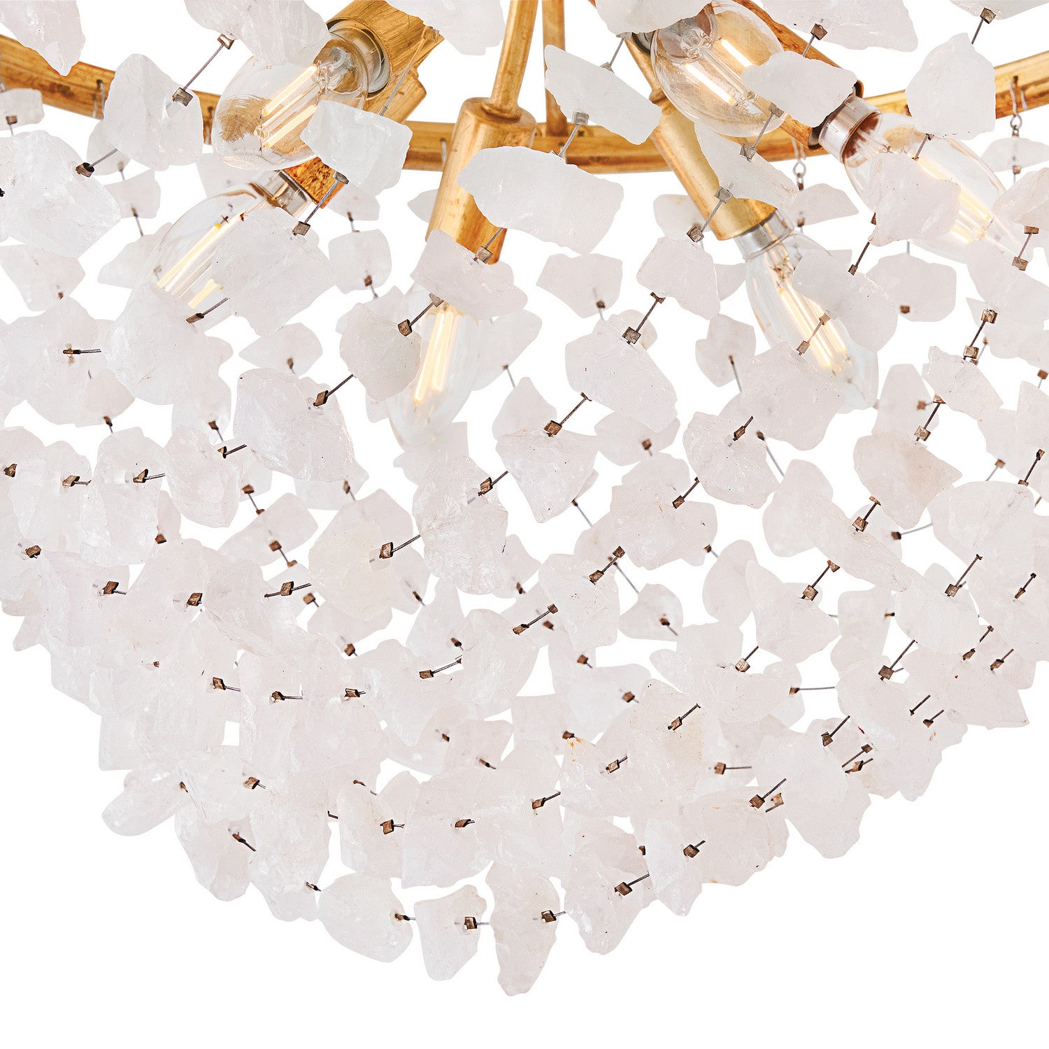 Fredrick Ramond Canada - FR41591DA - LED Semi-Flush Mount - Myra - Distressed Brass