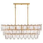 Fredrick Ramond Canada - FR32605DA - LED Linear Pendant - Amira - Distressed Brass