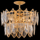 Fredrick Ramond Canada - FR32603DA - LED Convertible Semi Flush - Amira - Distressed Brass