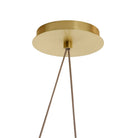 Arteriors DLC60 Berkley LED Chandelier in Antique Brass