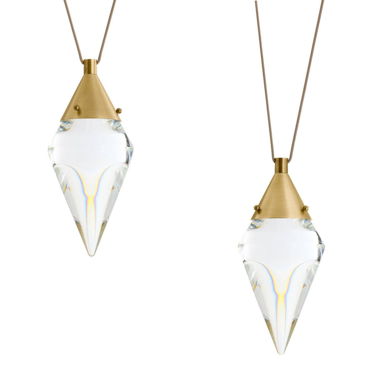 Arteriors DLC60 Berkley LED Chandelier in Antique Brass