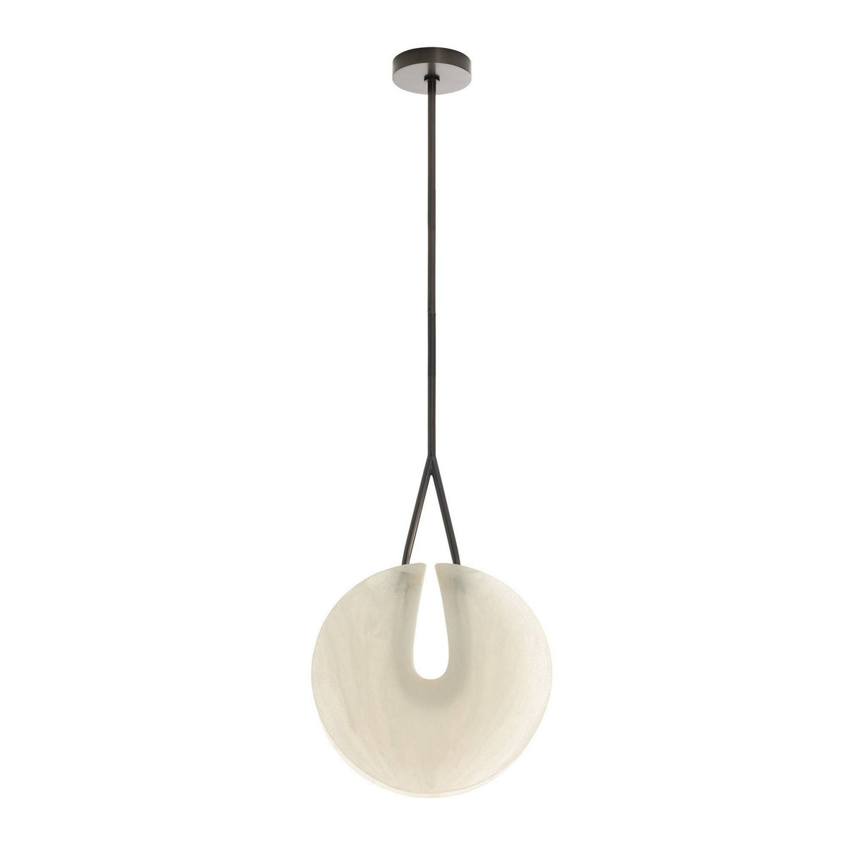 Arteriors DPC32 Tyche LED Pendant in Matte Swirl / Bronze