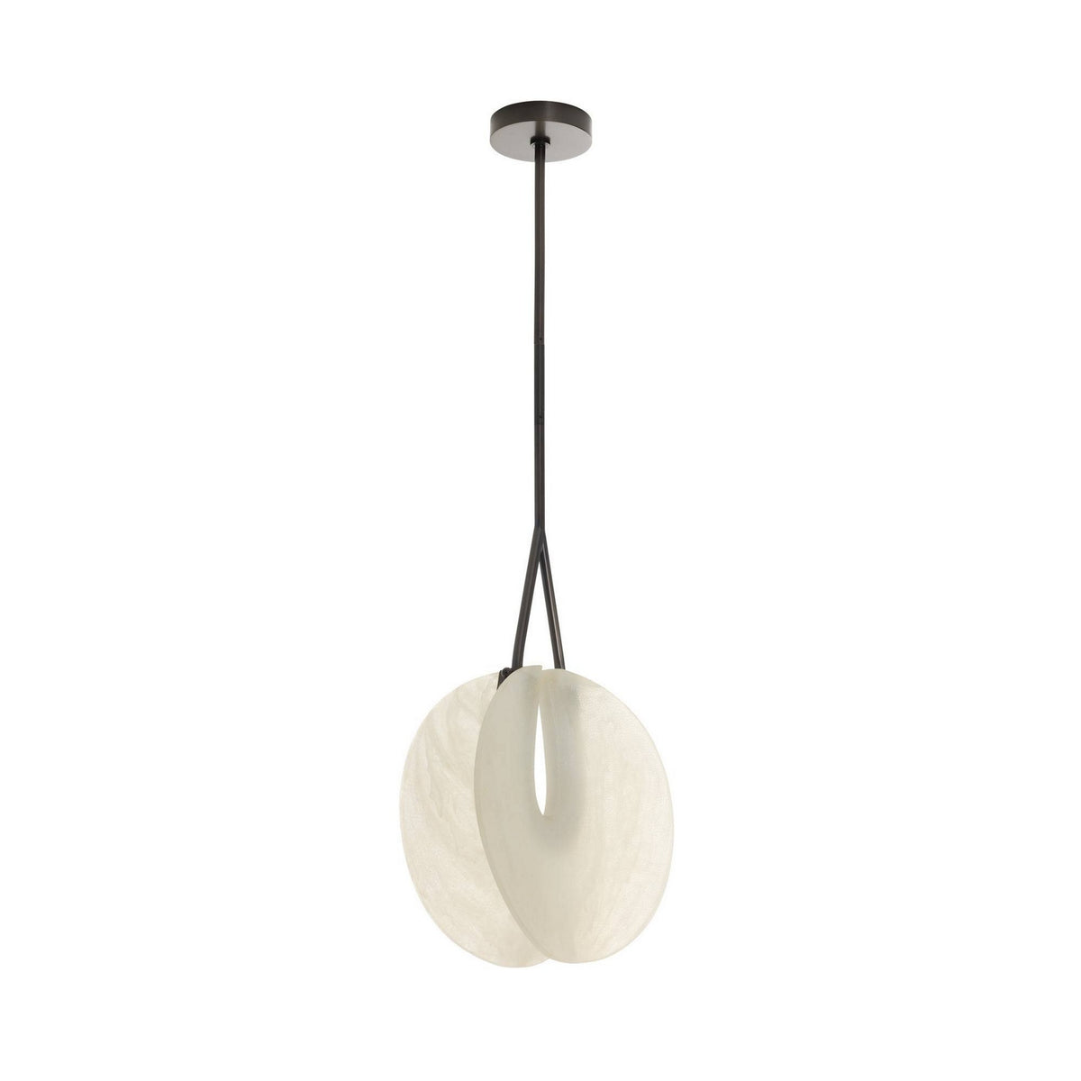 Arteriors DPC32 Tyche LED Pendant in Matte Swirl / Bronze