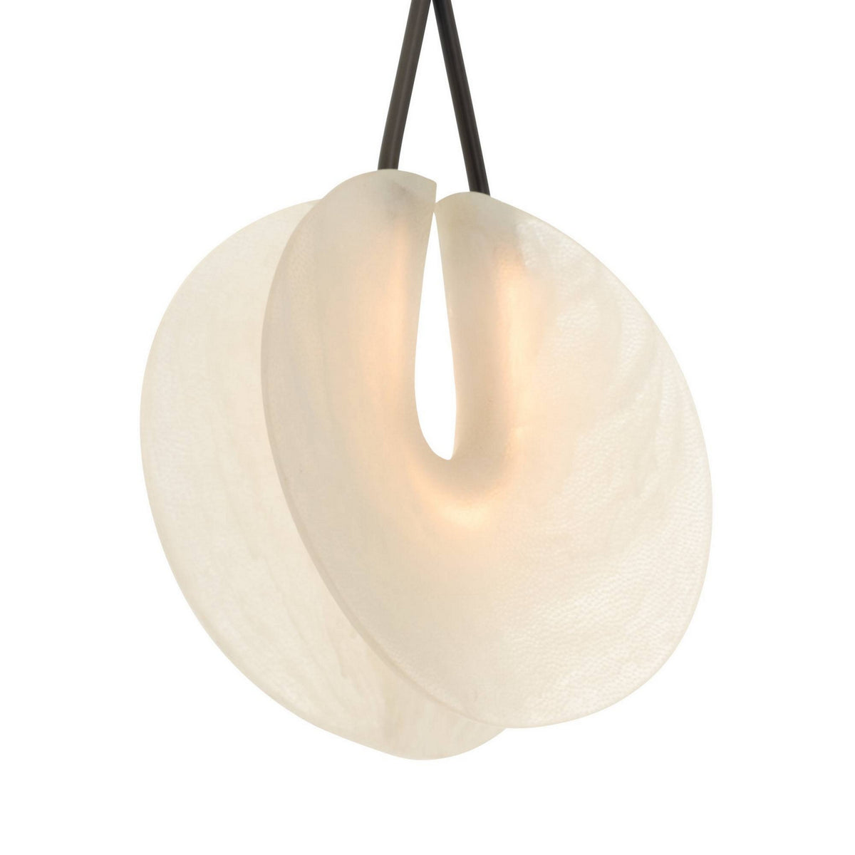 Arteriors DPC32 Tyche LED Pendant in Matte Swirl / Bronze