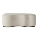 Arteriors GDFHU01 Shoal Bench in Sand/Dark Walnut