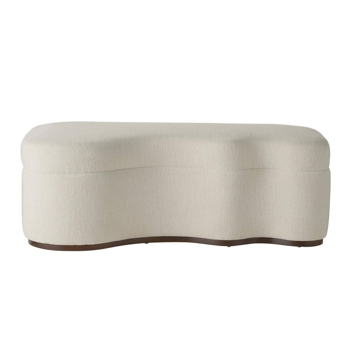 Arteriors GDFHU01 Shoal Bench in Sand/Dark Walnut