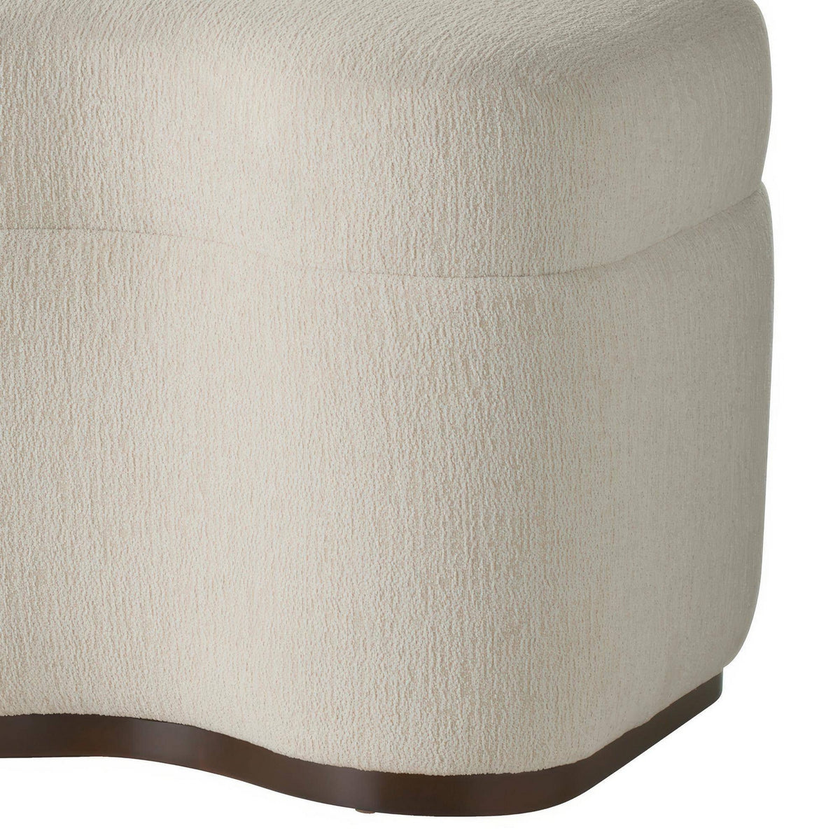 Arteriors GDFHU01 Shoal Bench in Sand/Dark Walnut