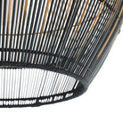 Arteriors DPS09 Swami Pendant in Natural and Black/Antique Brass