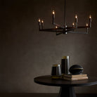 Arteriors DLC46 Griff Chandelier in English Bronze