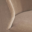 Arteriors FRU15 Poppy Chair in Cocoa / Dark Walnut