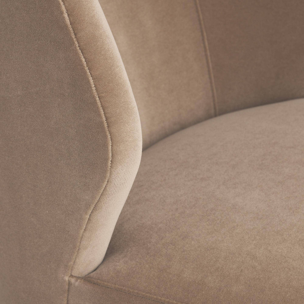 Arteriors FRU15 Poppy Chair in Cocoa / Dark Walnut