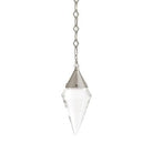 Arteriors DPC36 Berkley LED Pendant in Vintage Silver