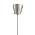 Arteriors DPC39 Berkley LED Pendant in Vintage Silver