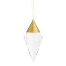 Arteriors DPC38 Berkley LED Pendant in Antique Brass