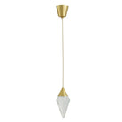 Arteriors DPC38 Berkley LED Pendant in Antique Brass